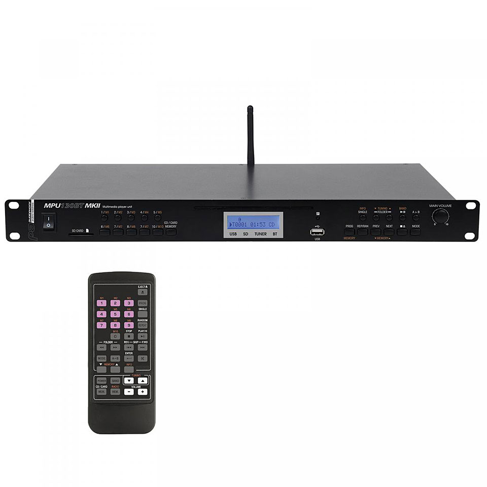 Audiophony MPU130BT MKII Media Player von Audiophony