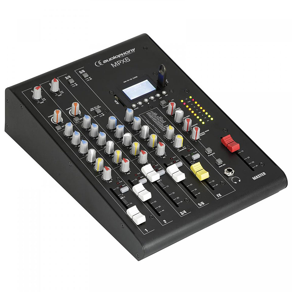 Audiophony MPX6 Mischpult Audiophony MPX6 Mischpult von Audiophony