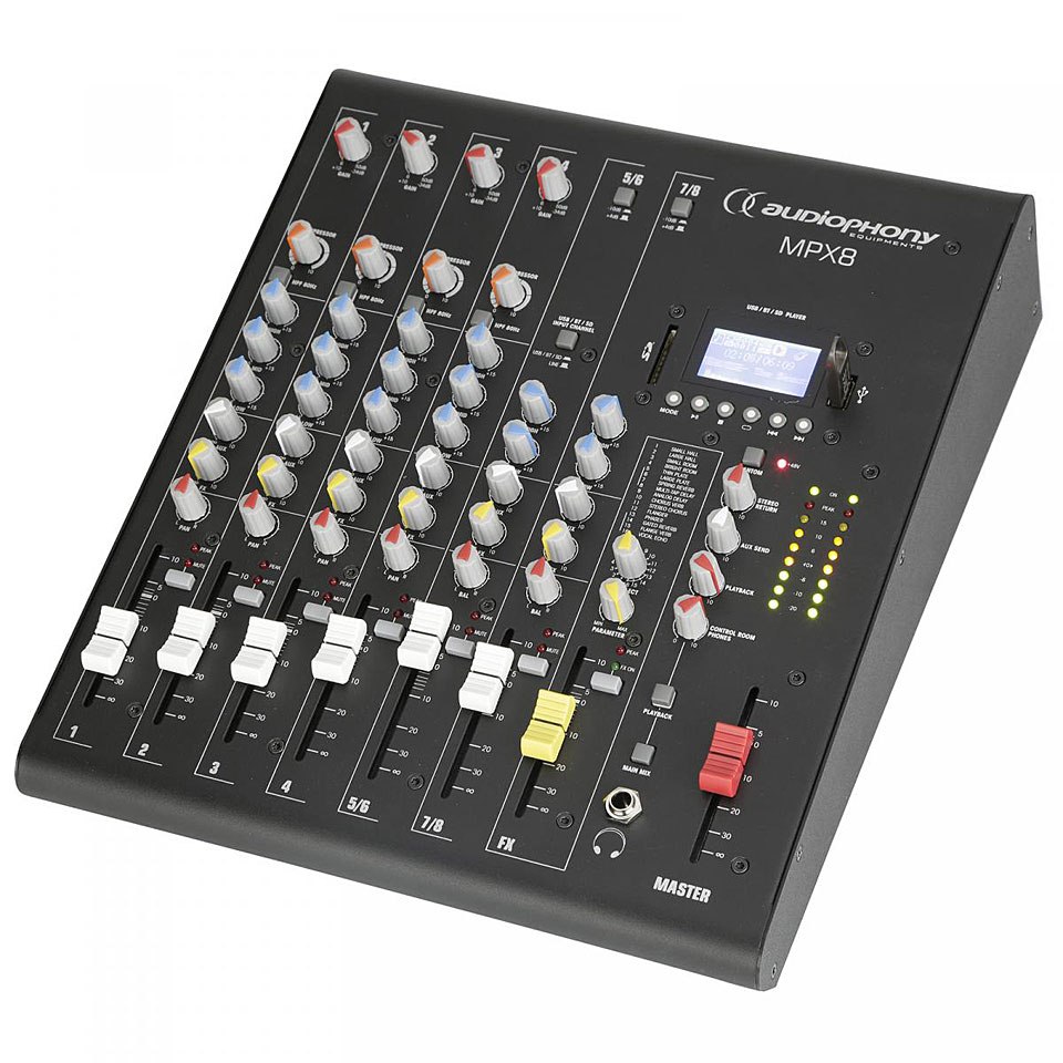 Audiophony MPX8 Mischpult von Audiophony