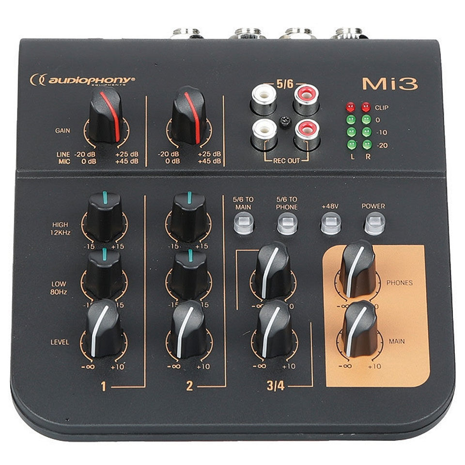 Audiophony Mi3 Mischpult von Audiophony