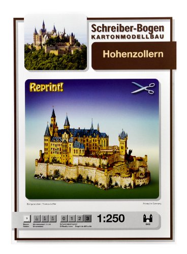 Aue-Verlag 66 x 36 x 34 cm Hohenzollern Castle Germany Model Kit von Aue-Verlag