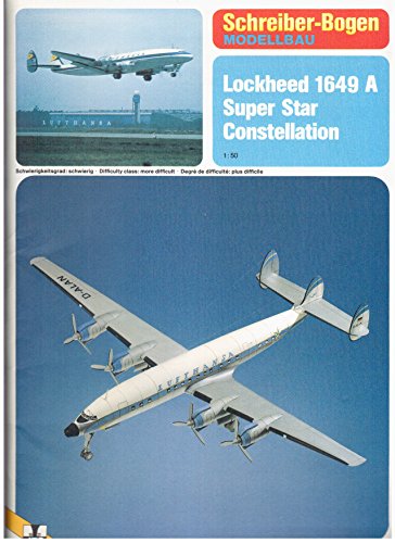 Aue-Verlag 70 x 90 x 14 cm Lockheed Super Constellation Modellbausatz von Aue-Verlag