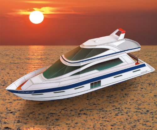 Aue-Verlag 25 x 6 x 7 cm Yacht Riviera Modell-Set Aue-Verlag 25 x 6 x 7 cm Yacht Riviera Modell-Set von Aue-Verlag