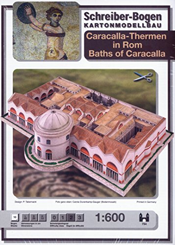 Caracalla-Thermen in Rom von HMV HAMBURGER MODELLBAUBOGEN VERLAG