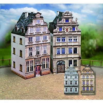 Aue-Verlag 9 x 9 x 18 cm Old Town Set 15,2 cm Model Kit von Aue-Verlag