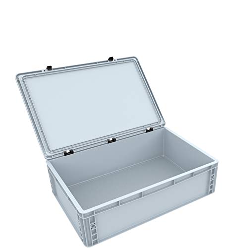 Auer Packaging DSEB165 Eurobehälter/Euro Box mit Scharnierdeckel ED 64/17 HG von Auer Packaging