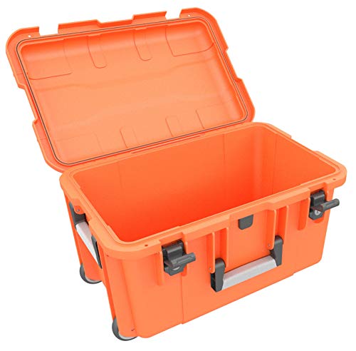 Auer Packaging Schutzkoffer Pro Trolley mit 3 Griffen und 2 Schlössern Blutorange CP S 6433-2002 von Auer Packaging