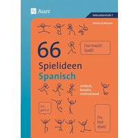 66 Spielideen Spanisch von Auer Verlag in der AAP Lehrerwelt GmbH
