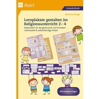 Lernplakate gestalten im Religionsunterricht 2-4 von Auer Verlag in der AAP Lehrerwelt GmbH