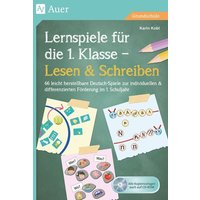 Lernspiele für die 1. Klasse - Lesen & Schreiben von Auer Verlag in der AAP Lehrerwelt GmbH