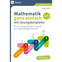 Mathematik ganz einfach mit Lösungsbeispielen 5-6 von Auer Verlag in der AAP Lehrerwelt GmbH