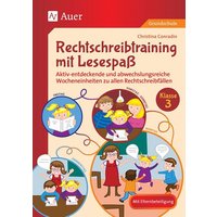 Rechtschreibtraining mit Lesespaß - Klasse 3 von Auer Verlag in der AAP Lehrerwelt GmbH
