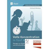 Volle Konzentration in fünf Minuten von Auer Verlag in der AAP Lehrerwelt GmbH