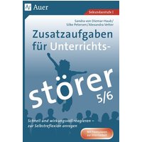 Zusatzaufgaben für Unterrichtsstörer 5-6 von Auer Verlag in der AAP Lehrerwelt GmbH