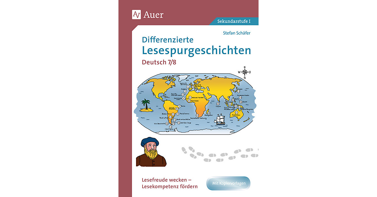 Buch - Differenzierte Lesespurgeschichten Deutsch 7-8 von Auer Verlag