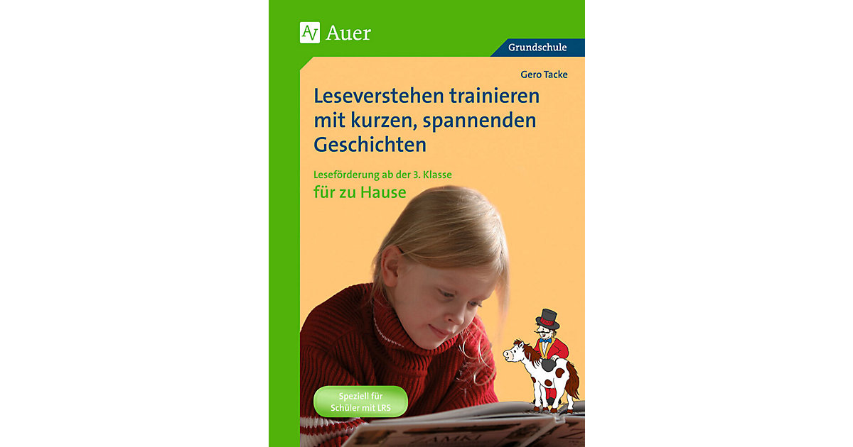 Buch - Leseverstehen trainieren mit kurzen, spannenden Geschichten - zu Hause, Klasse 3 Kinder Buch - Leseverstehen trainieren mit kurzen, spannenden Geschichten - zu Hause, Klasse 3 Kinder von Auer Verlag