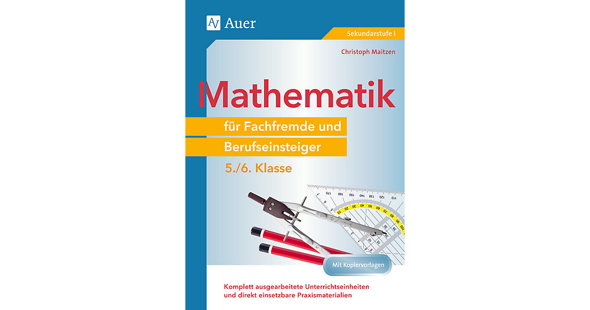 Buch - Mathematik Fachfremde und Berufseinsteiger 5-6  Kinder von Auer Verlag