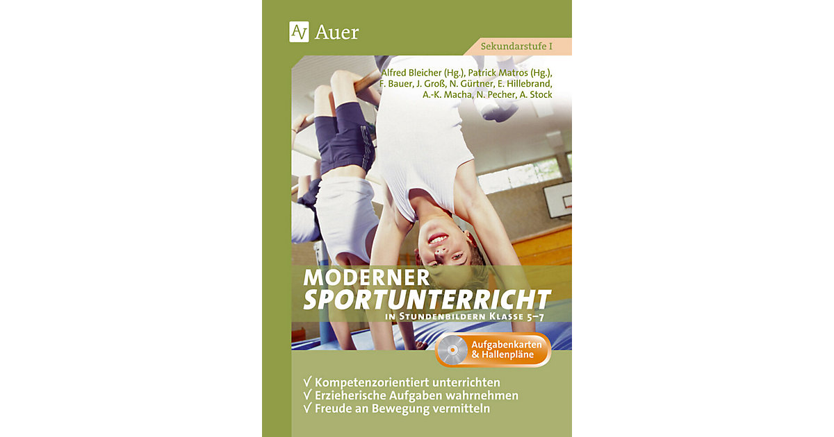Buch - Moderner Sportunterricht in Stundenbildern 5-7, m. 1 CD-ROM Buch - Moderner Sportunterricht in Stundenbildern 5-7, m. 1 CD-ROM von Auer Verlag