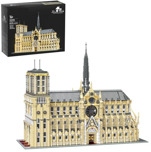 Auforua Architecture Notre-Dame de Paris, Modular Buildings, 8225 Teile Klemmbausteine Notre Dame de Paris groß Gebäude Modellbausatz, Sammlerstück für Erwachsene Auforua Architecture Notre-Dame de Paris, Modular Buildings, 8225 Teile Klemmbausteine Notre Dame de Paris groß Gebäude Modellbausatz, Sammlerstück für Erwachsene von Auforua