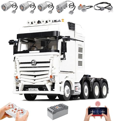 Auforua Technik LKW mit Motoren Set, 2949 Teile Klemmbausteine Technik LKW Groß MOC Set, Kompatibel mit Mercedes Arocs LKW Technik Auforua Technik LKW mit Motoren Set, 2949 Teile Klemmbausteine Technik LKW Groß MOC Set, Kompatibel mit Mercedes Arocs LKW Technik von Auforua