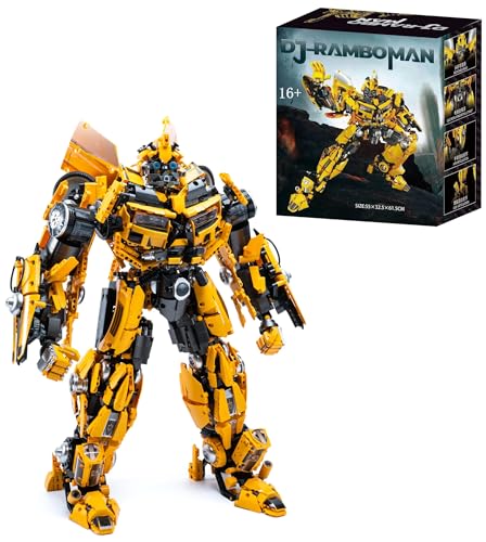 Auforua Technik Bumblebee Modellbausatz, 5692 Teile Groß MOC Klemmbausteine Bumblebee Set, Bumblebee Bausteine Bausatz von Auforua