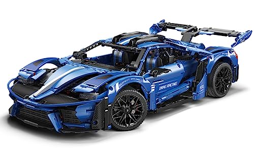 Technik Auto für Le Mansory Forde GT, 1:8 Groß Automodell Bausatz, 3624 Teile Klemmbausteine Auto MOC Set, Kompatibel mit Forde Technik von Auforua