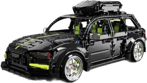 Technik Auto für Aodi RS6, 1:10 Groß Automodell Bausatz, 2896 Teile MOC Klemmbausteine Auto Set, Kompatibel mit Aodi Technik Technik Auto für Aodi RS6, 1:10 Groß Automodell Bausatz, 2896 Teile MOC Klemmbausteine Auto Set, Kompatibel mit Aodi Technik von Auforua