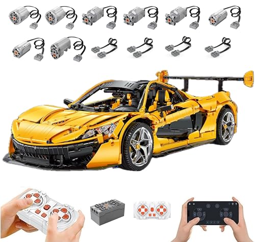 Technik Auto für Maclren P1, Mit Motoren Set, 1:8 Groß Modellauto Bausatz, 3886 Teile MOC Klemmbausteine Rennauto Set, Kompatibel mit Maclren P1 Technik Technik Auto für Maclren P1, Mit Motoren Set, 1:8 Groß Modellauto Bausatz, 3886 Teile MOC Klemmbausteine Rennauto Set, Kompatibel mit Maclren P1 Technik von Auforua