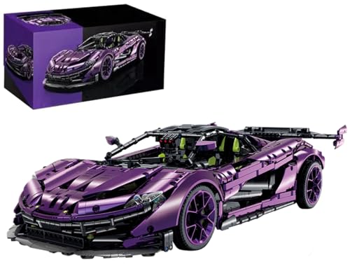 Technik Auto für McIaren P1, 1:8 Automodell Bausatz, 3224 Teile Klemmbausteine Auto Groß MOC Set, Kompatibel mit McIaren Technik Technik Auto für McIaren P1, 1:8 Automodell Bausatz, 3224 Teile Klemmbausteine Auto Groß MOC Set, Kompatibel mit McIaren Technik von Auforua