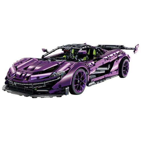 Technik Auto für McIaren P1 GTR, 1:8 Groß Modellauto Bausatz, 3224 Teile Klemmbausteine Auto MOC Set, Kompatibel mit McIaren Technik Technik Auto für McIaren P1 GTR, 1:8 Groß Modellauto Bausatz, 3224 Teile Klemmbausteine Auto MOC Set, Kompatibel mit McIaren Technik von Auforua