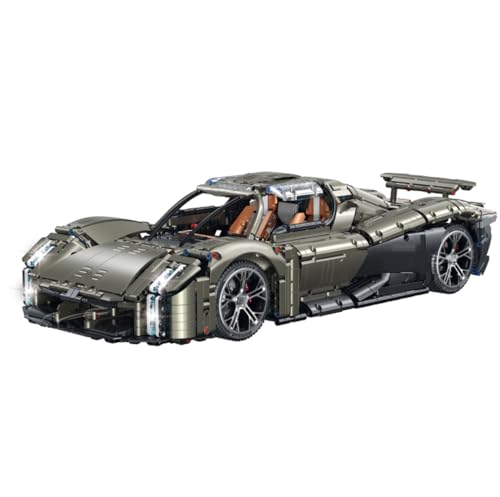Technik Auto für Porschor Mission X, 1:8 Groß Automodell Bausatz, 4056 Teile Klemmbausteine Auto MOC Set, Kompatibel mit Porschor Technik Technik Auto für Porschor Mission X, 1:8 Groß Automodell Bausatz, 4056 Teile Klemmbausteine Auto MOC Set, Kompatibel mit Porschor Technik von Auforua