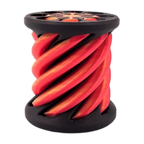 Unmögliche Pyramiden-Passthrough-Skulptur, gedrucktes Spiralkegel-Spiralzylinder-Zappelspielzeug, Unendlich Rotierendes Fidget-Spielzeug für Erwachsene und Kinder, Kombinationspyramidenstatue Unmögliche Pyramiden-Passthrough-Skulptur, gedrucktes Spiralkegel-Spiralzylinder-Zappelspielzeug, Unendlich Rotierendes Fidget-Spielzeug für Erwachsene und Kinder, Kombinationspyramidenstatue von Aufquwk