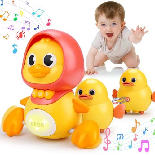 AugToy - Musikspielzeug Baby Ente Krabbelspielzeug mit Licht von AugToy