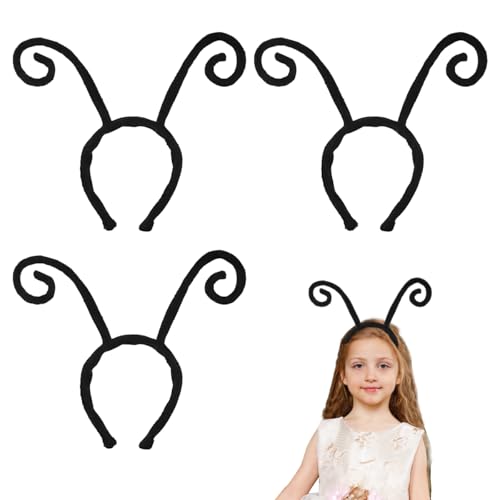 3 Stück Fühler Haarreif, Schmetterlingsfühler Haarreif, Fühler Kostüm Kopfschmuck Zubehör, Schmetterlings-Antennen-Stirnband, Fasching Schmetterling Bienen fühler Haarschmuck Karneval Haarband 3 Stück Fühler Haarreif, Schmetterlingsfühler Haarreif, Fühler Kostüm Kopfschmuck Zubehör, Schmetterlings-Antennen-Stirnband, Fasching Schmetterling Bienen fühler Haarschmuck Karneval Haarband von Augesak