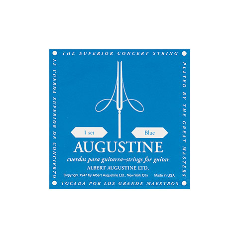 Augustine Classic Blue G3 Einzelsaite Konzertgitarre von Augustine