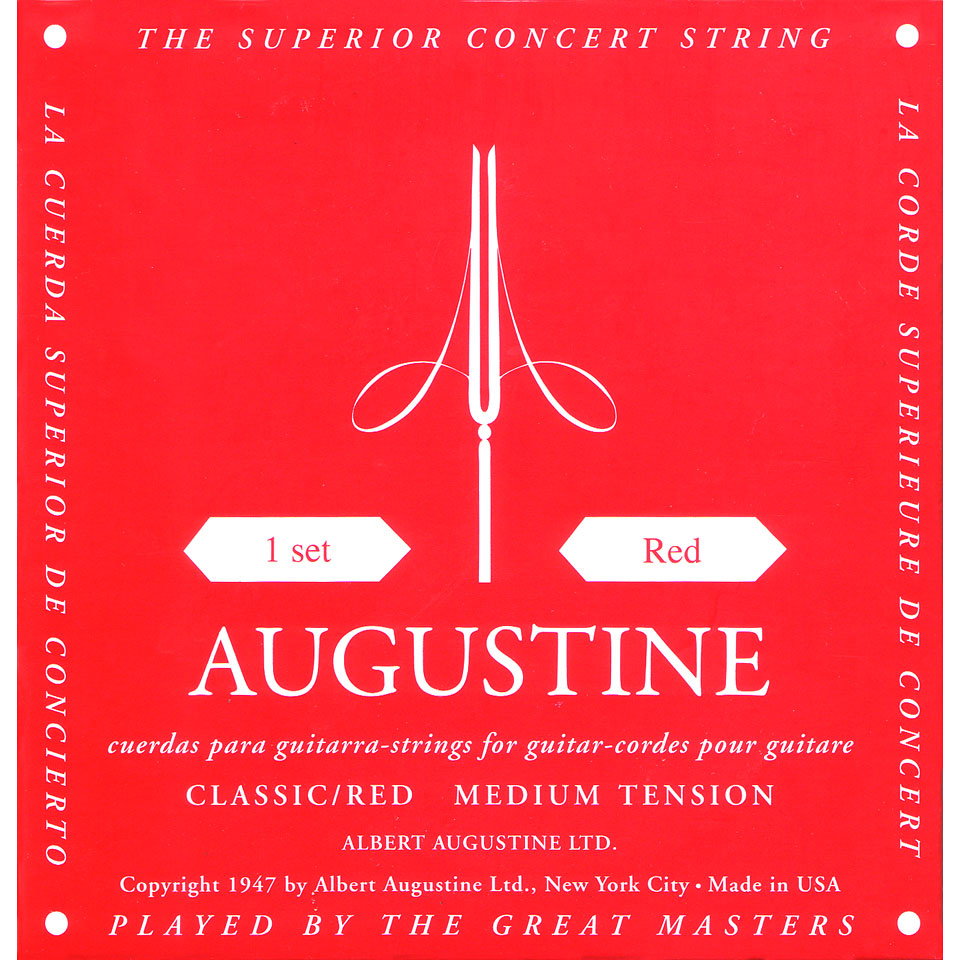 Augustine Classic Red Saiten Konzertgitarre Augustine Classic Red Saiten Konzertgitarre von Augustine