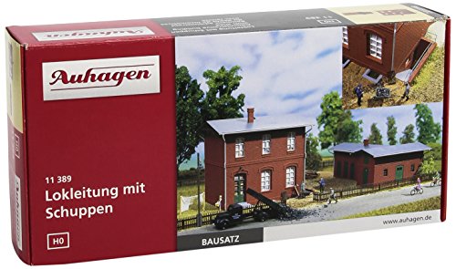 Auhagen 11389 11389-Lokleitung mit Schuppen, bunt von Auhagen