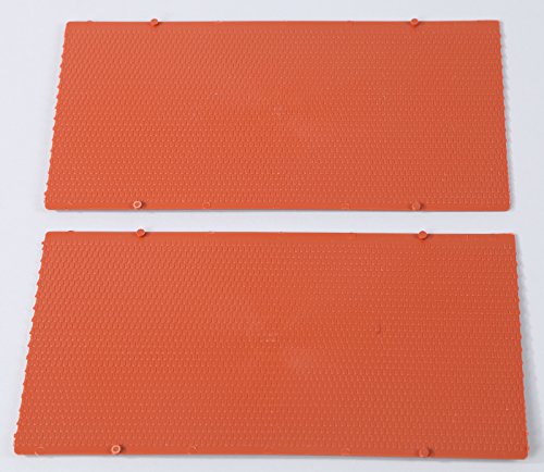 Auhagen 52216.0 - Dachplatten Biberschwanz, 10 x 20 cm Struckturfläche, bunt von Auhagen
