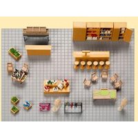 AUHAGEN 41691 H0 Ladenausstattung von Auhagen