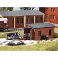 AUHAGEN 41708 H0 Feldbahnlokschuppen mit Tankstelle von Auhagen