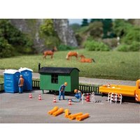 AUHAGEN 42641 H0 TT Bauwagen, Mobiltoiletten AUHAGEN 42641 H0 TT Bauwagen, Mobiltoiletten von Auhagen
