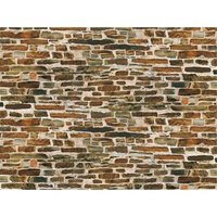 AUHAGEN 50515 H0 TT 1 Dekorpappe Kalksteinmauer lose von Auhagen