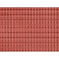 AUHAGEN 52225 H0 TT Dekorplatten Dachpfanne rotbraun von Auhagen