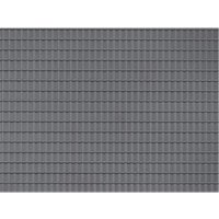 AUHAGEN 52426 H0 TT 1 Dekorplatte Dachpfanne dunkelgrau lose von Auhagen