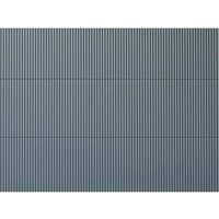 AUHAGEN 52431 H0 1 Dekorplatte Wellblech grau lose von Auhagen
