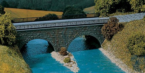 Auhagen 41589.0-Kleine Straßenbrücke, 206 x 65 x 52 mm, bunt von Auhagen