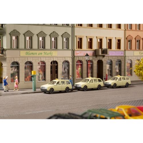 Auhagen 43676 PKW Taxi mit Rufsäulen Auhagen 43676 PKW Taxi mit Rufsäulen von Auhagen