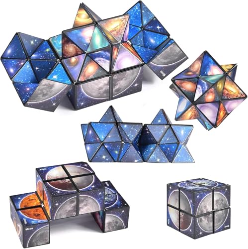2 in 1 Magic Star Cube,Star Cube Set,Sternenklarer Himmel Zauberwürfel Infinity, Magic Puzzle Cubes, Puzzle Zauberwürfel Cube, 3D Puzzle Würfel, Stressabbau Spielzeug für Kinder Erwachsene 2 in 1 Magic Star Cube,Star Cube Set,Sternenklarer Himmel Zauberwürfel Infinity, Magic Puzzle Cubes, Puzzle Zauberwürfel Cube, 3D Puzzle Würfel, Stressabbau Spielzeug für Kinder Erwachsene von Auirshiky