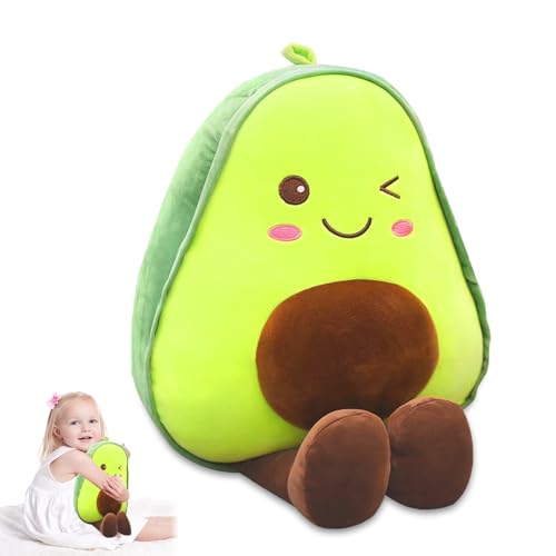 Auirshiky Avocado Kuscheltier - Weiches Kissen Und Umarmungskissen, Stofftier Für Kinder, Geschenk Für Jungen Und Mädchen Auirshiky Avocado Kuscheltier - Weiches Kissen Und Umarmungskissen, Stofftier Für Kinder, Geschenk Für Jungen Und Mädchen von Auirshiky