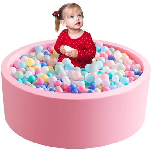 Aunekiv 90X30cm Bällebad Bällepool für Baby Kinder, Runde Ballgruben Spielball Pool für Drinnen, Rosa Aunekiv 90X30cm Bällebad Bällepool für Baby Kinder, Runde Ballgruben Spielball Pool für Drinnen, Rosa von Aunekiv